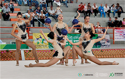 Punteras Gimnasia Rítmica - Liga Antioqueña de Gimnasia