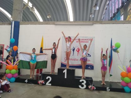 27 Medallas en la 3ra parada de Niveles USAG de Gimnasia Rítmica en Cali