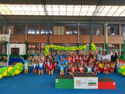 La gimnasia es un éxito en los Juegos Escolares
